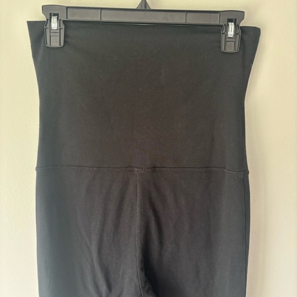 Aerie Black OG Fold Over Super Flare Hi-Rise Leggings Athleisure Activewear - Picture 4 of 9